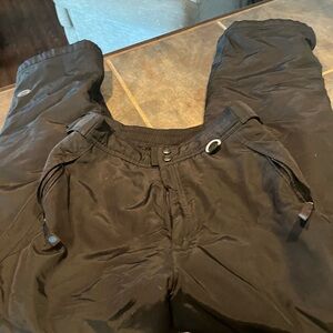 Women's Black ski pants- size L